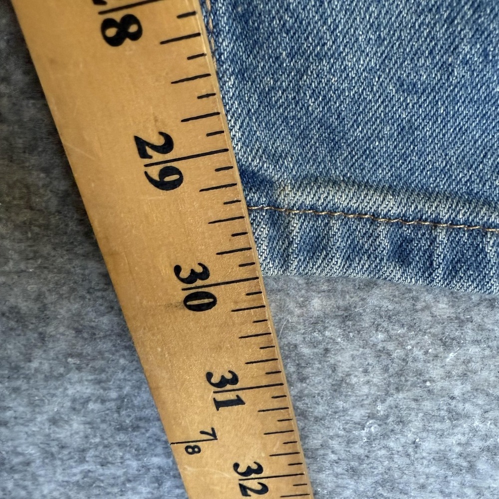 Wrangler Jeans Mens 44x30 Blue Relaxed Fit Five‎ Star Premium Flex Denim Comfort - Picture 4 of 6